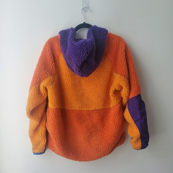 Retro Nike Half-Zip Heritage Fleece Hoodie Sweatshirt Men's S - Picture 12 of 14